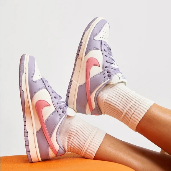 NIKE DUNK Low‎ Indigo Haze Lavander Pink size 6 - Picture 14 of 16